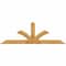 Ekena Millwork Richland Rough Sawn Timber Gable Bracket, Western Red Cedar, 96"W x 32"H x 2"D x 6"F, 8/12 Pitch GBW096X32X0206RIC00RWR - alternate 1